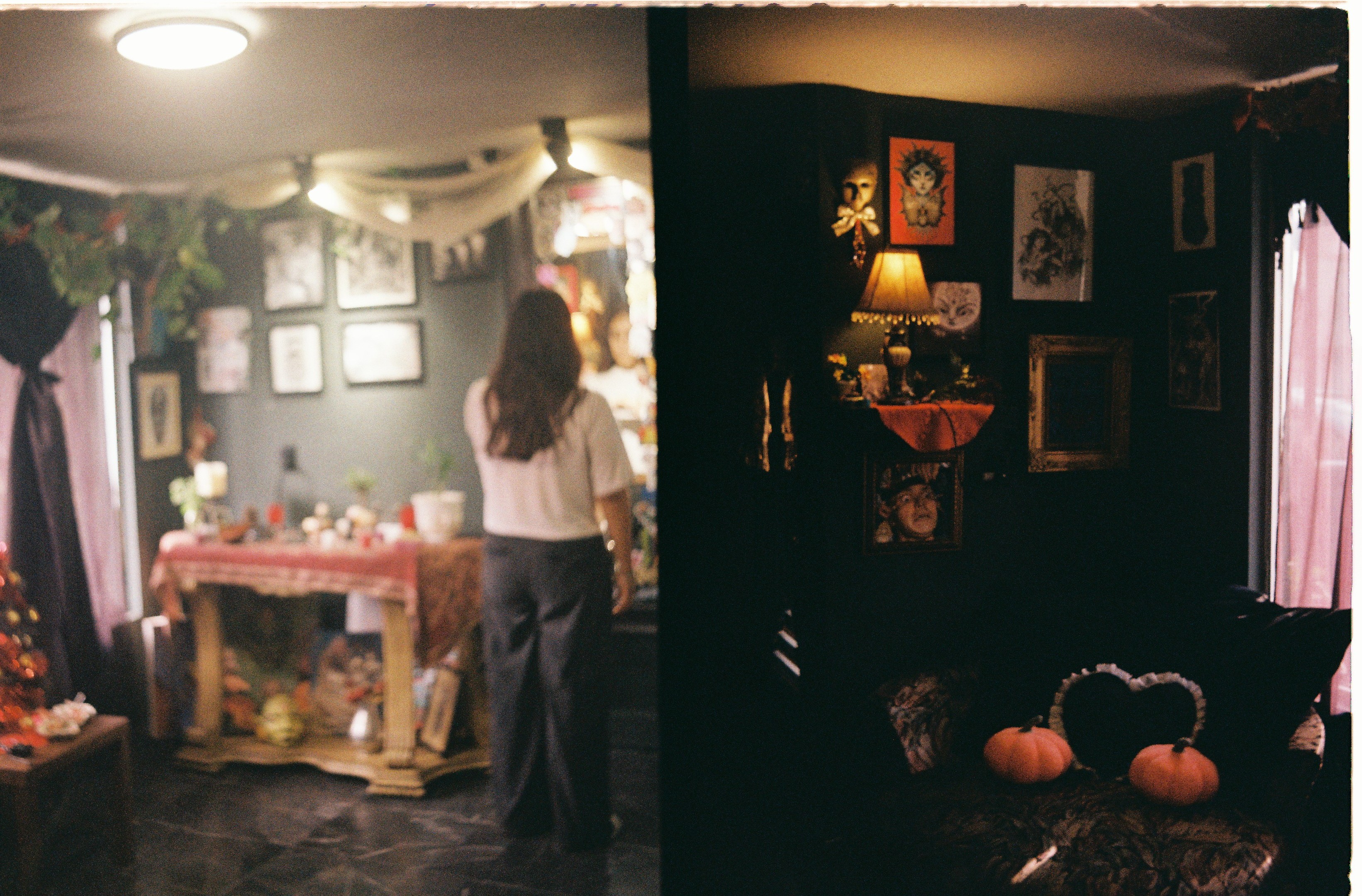 Interior del estudio El Egregor