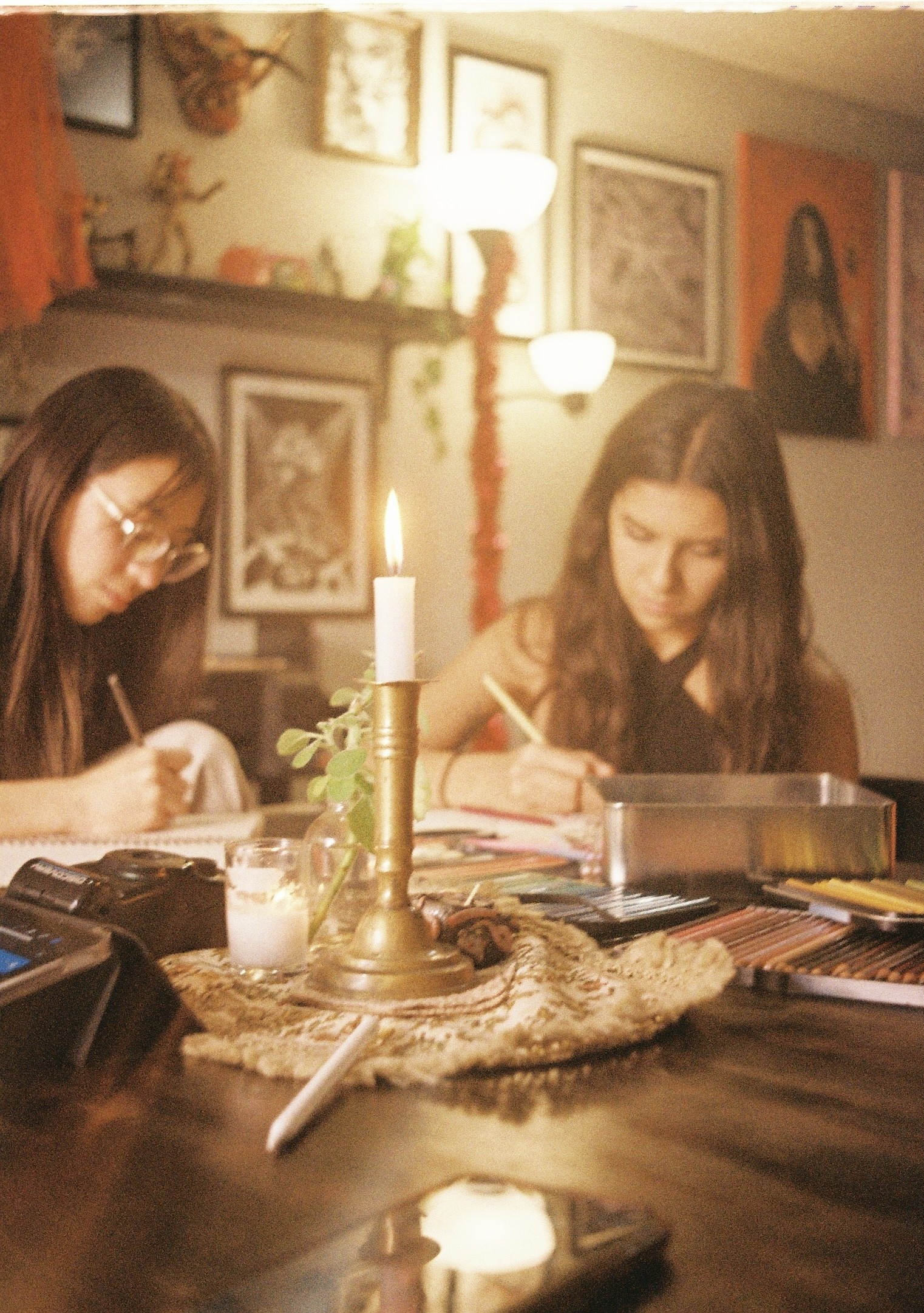 Interior del estudio El Egregor